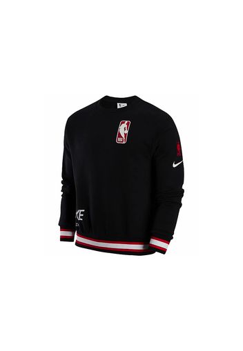 Nike NBA Basketball Loose Fit Fleece Sweatshirt Black