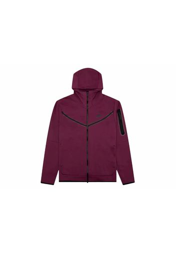 Nike Sportswear Tech Fleece Full-Zip Hoodie Rosewood/Black