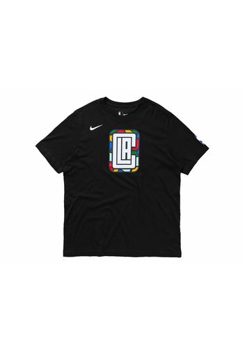 Nike NBA Los Angeles Clippers City Edition T-shirt Black/White