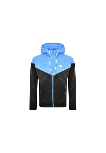 Nike Sportswear Windrunner Hooded Jacket Black/University Blue/Citron Tint