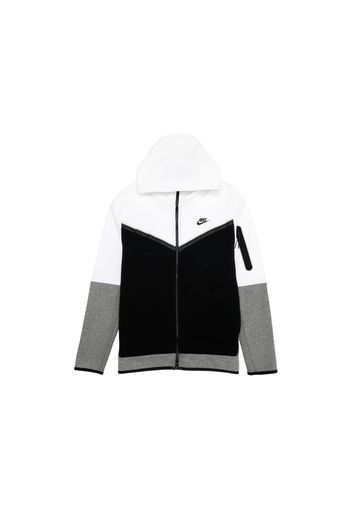 Nike Sportswear Tech Fleece Full-Zip Hoodie White/Black/Carbon Heather/Black