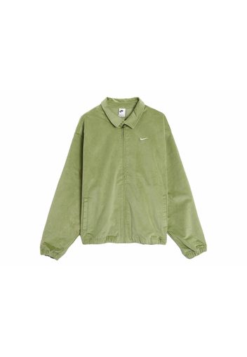 Nike Life Harrington Cord Jacket Oil Green/White