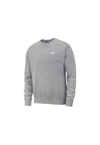 Nike Sportswear Club Fleece Crewneck Dark Grey Heather/White