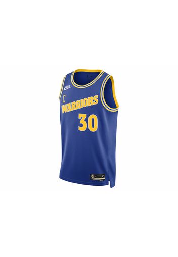 Nike NBA Golden State Warriors Stephen Curry Dri-FIT Jersey Blue