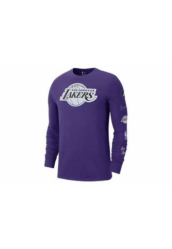 Nike NBA Los Angeles Lakers L/S T-shirt Purple/White