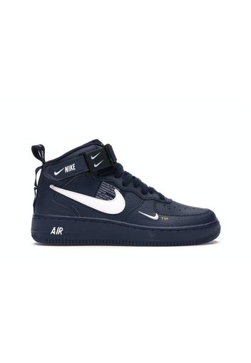 Nike Air Force 1 Mid Obsidian Tour Yellow White (GS)