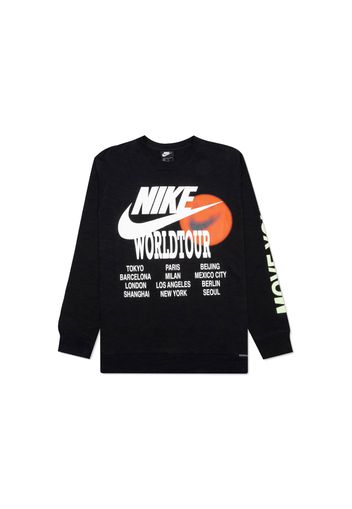 Nike Sportswear World Tour Long Sleeve Tee Black