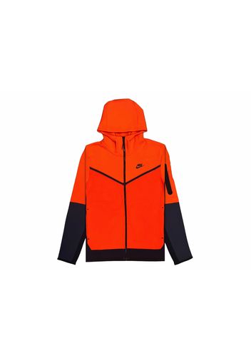 Nike Sportswear Tech Fleece Full-Zip Hoodie Orange/Blue/Black