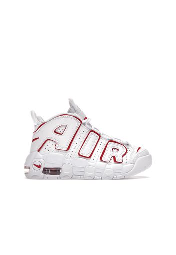 Nike Air More Uptempo White Varsity Red Outline (PS)