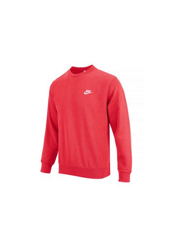 Nike Sportswear Club Fleece Crewneck University Red/White