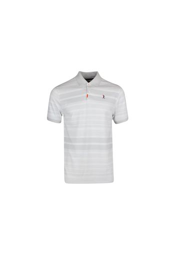 Nike Golf Tiger Woods Heritage Slim fit Polo Photon Dust/White