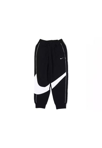 Nike Sportswear Big Swoosh Fleece Pants (Asia Sizing) Black/White