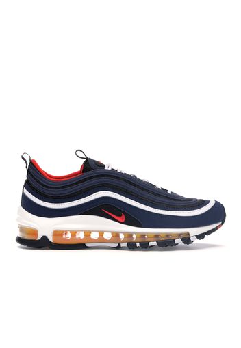 Nike Air Max 97 Midnight Navy Habanero Red (GS)