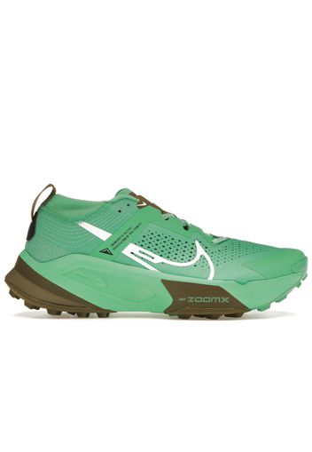 Nike ZoomX Zegama Trail Spring Green Olive Flak Black White