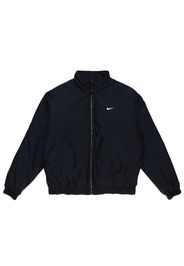 Nike Solo Swoosh Satin Bomber Jacket (Asia Sizing) Black