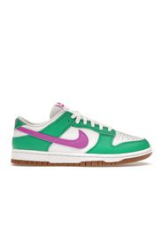 Nike Dunk Low White Stadium Green Fuchsia (Women's)