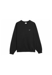 Nike Solo Swoosh Fleece Pullover Crew Black/White