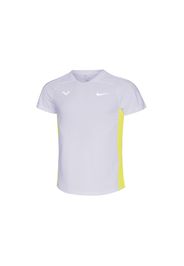 Nike Rafael Nadal Court Dri-FIT ADV T-shirt Violet Frost/Yellow Strike/White