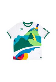 Nike SB x Parra Brazil Federation Kit Crew Jersey White/Clover