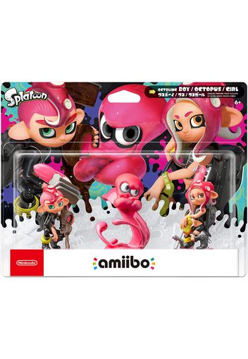 Nintendo Splatoon Octoling Boy & Octoling Girl & Octoling Octopus amiibo