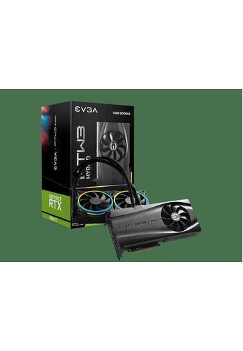 NVIDIA EVGA GeForce RTX 3080 Ti FTW3 HYBRID 12G Graphics Card (12G-P5-3968-KR)