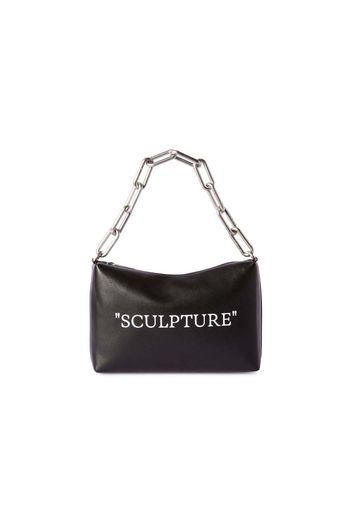 Off-White Block Quote Pouch Black