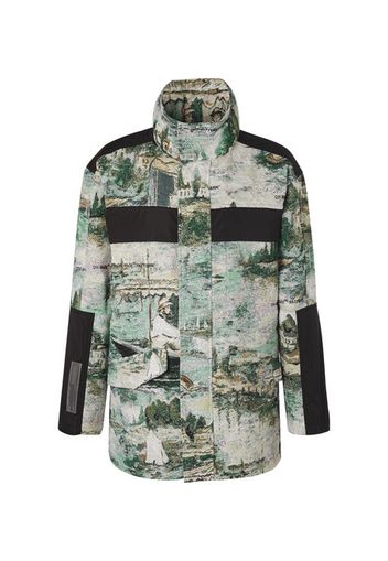 OFF-WHITE Jacquard Lake Parka Jacket Multicolor