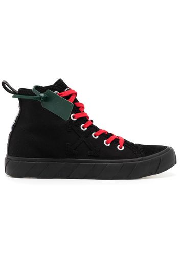 OFF-White Vulc Mid Sneaker Black Red