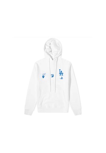 OFF-WHITE x MLB Los Angeles Dodgers Hoodie Cream/Blue