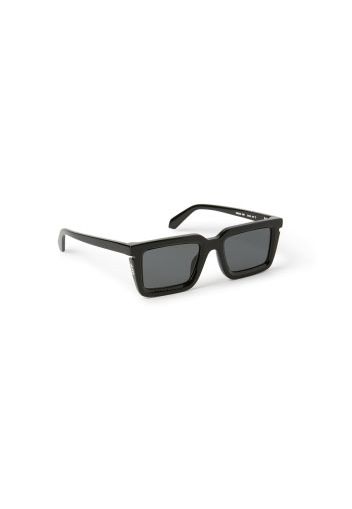 OFF-WHITE Tucson Square Sunglasses Black/Dark Grey (OERI113S24PLA0011007-FR)