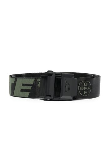 OFF-WHITE 2.0 Industrial Long Belt Black Army Green