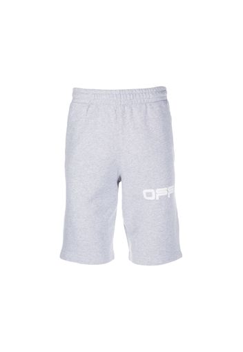 OFF-WHITE Airport Tape Sweatshort Grey/Multicolor