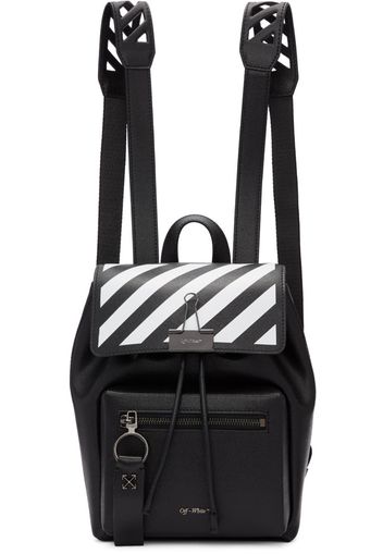 OFF-WHITE Backpack Diag Black White