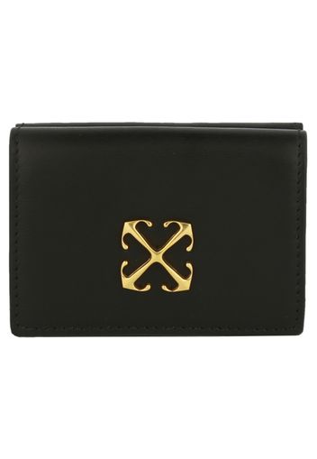 OFF-WHITE Jitney Leather Wallet Black