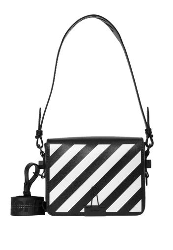 OFF-WHITE Binder Clip Diag Bag Black/White Black-tone