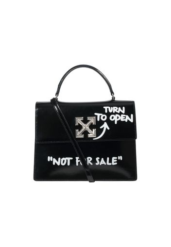 OFF-WHITE 1.0 Jitney Bag "NOT FOR SALE" Black/White