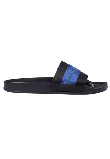 OFF-WHITE Industrial Sliders Black Blue