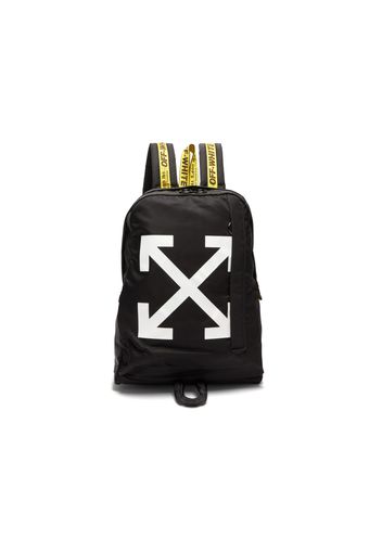 OFF-WHITE Easy Backpack Black White Yellow