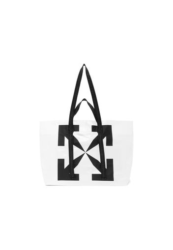 OFF-WHITE Logo Tote PVC White