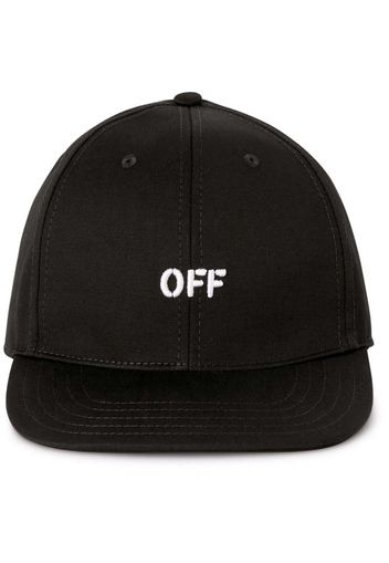 Off-White Off Stamp Drill Baseball Cap Black/White