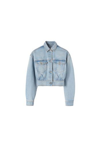 OFF-WHITE Bleach Baby Baggy Jacket Denim