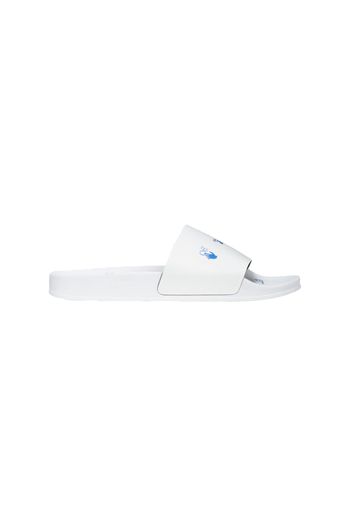 Off-White Logo Sliders White Blue AW20