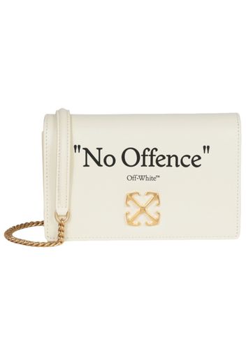 OFF-WHITE Jitney 0.5 Quote Shoulder Bag Beige/Black