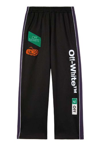 OFF-WHITE Multilogo Skate Trackpant Black/White