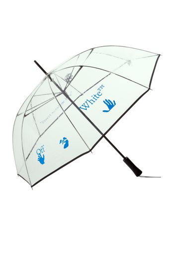 OFF-WHITE Long See Thru Umbrella Black/Blue