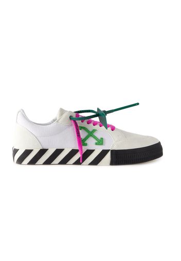 OFF-WHITE Vulc Low White Green Fucshia