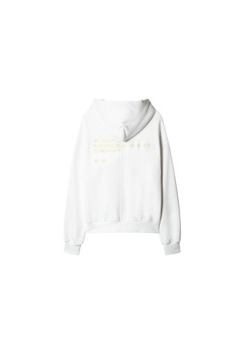 OFF-WHITE x Post Archive Faction Embroidered Hoodie White