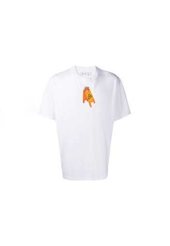 OFF-WHITE Pascal Skeleton Print Over-Fit T-shirt White