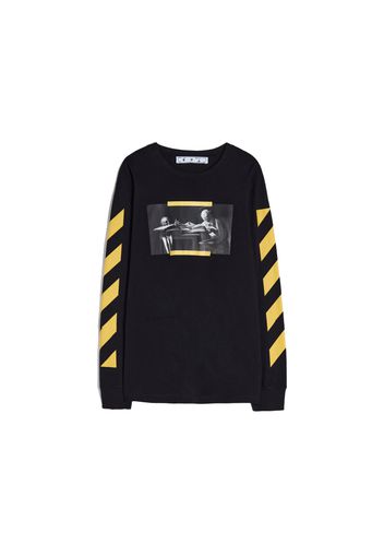 OFF-WHITE Caravaggio Painting L/S T-shirt Black/Yellow