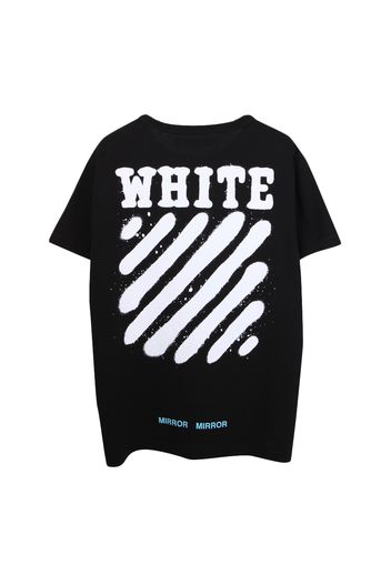 OFF-WHITE Diag Spray Tee Black